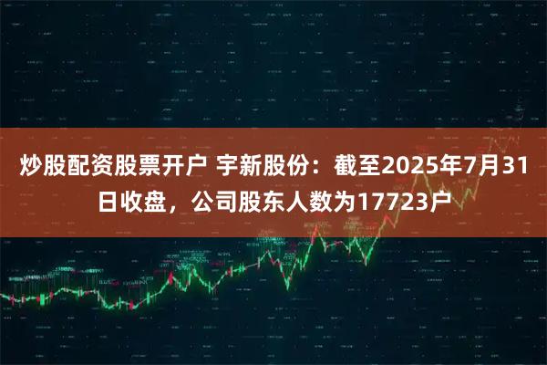 炒股配资股票开户 宇新股份：截至2025年7月31日收盘，公司股东人数为17723户